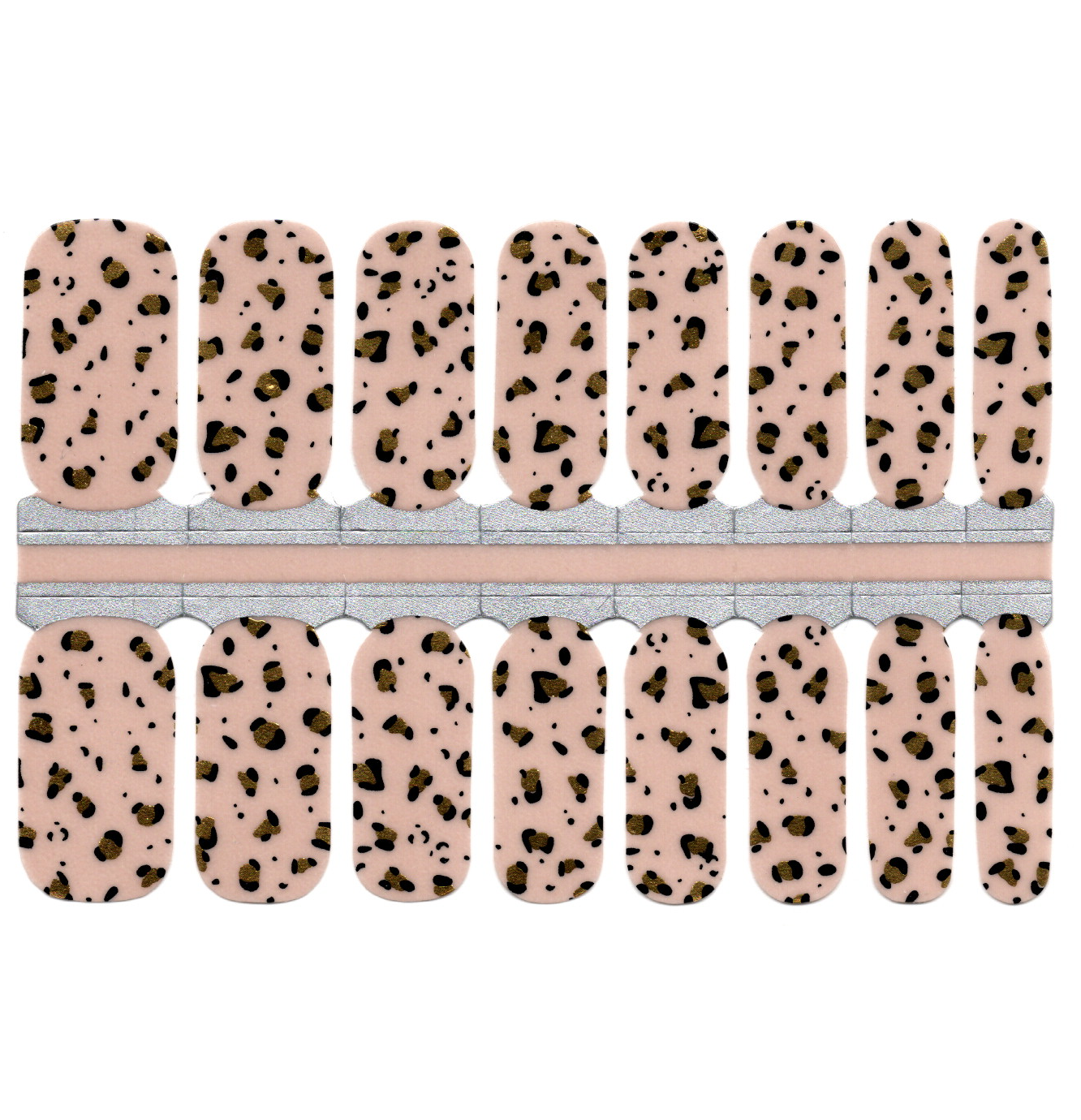 Tan Gold Leopard Print Nude Background