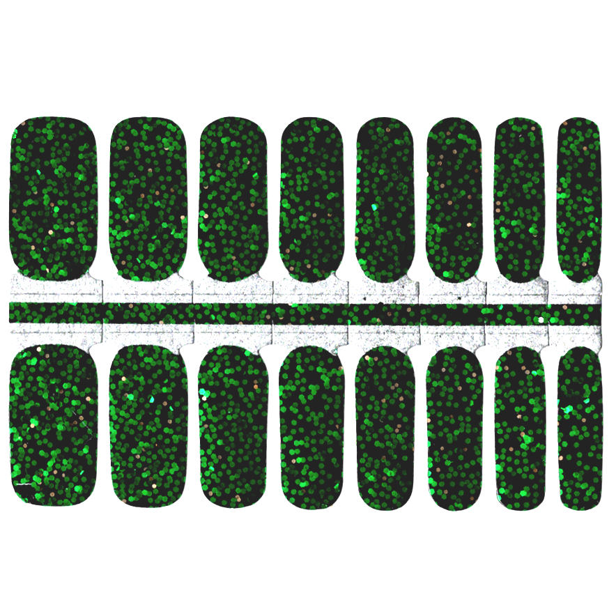 Dark Slate Gray Green Sequin Glitter with Dark Background