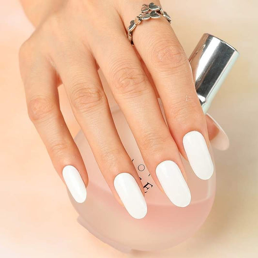 Bisque White Solid Color