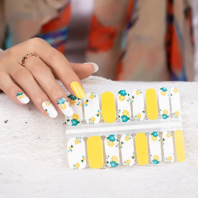 Lavender Yellow and Teal Aqua Green Flowers Daisies with White Background