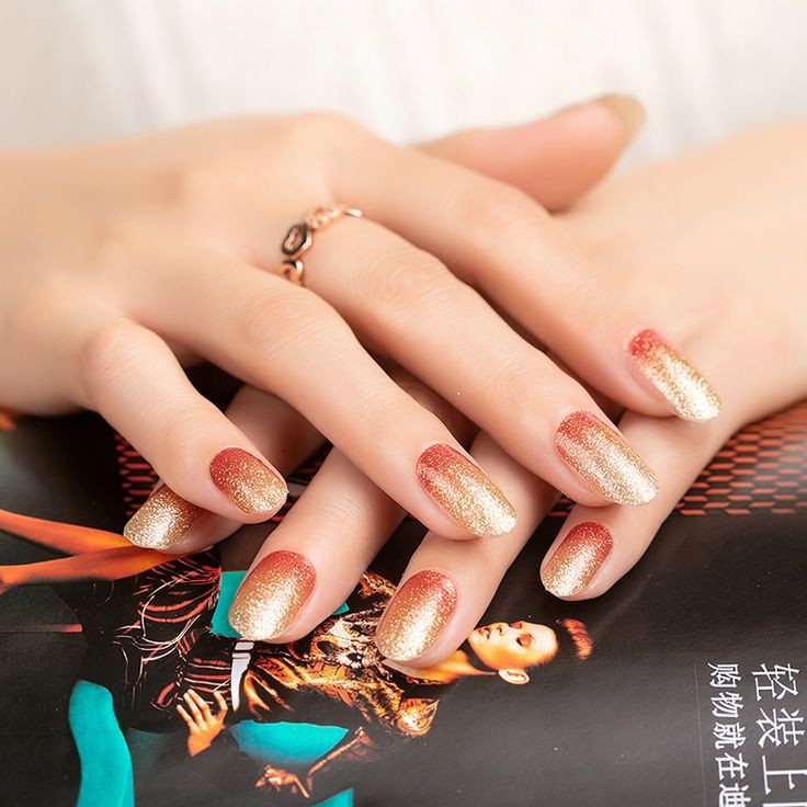 Peach Puff Orange Gold