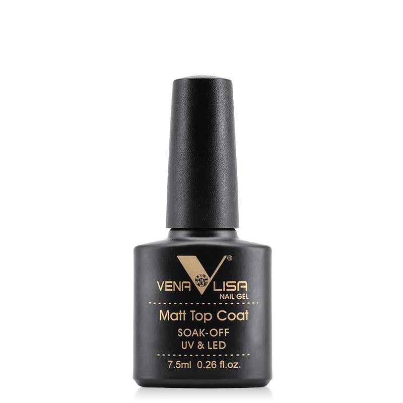 White Smoke Venalisa Gel Top Coats and Base Coats - Matte, Tempered, Long Wear