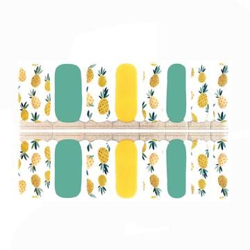 White Smoke Pineapple Yellow and Green