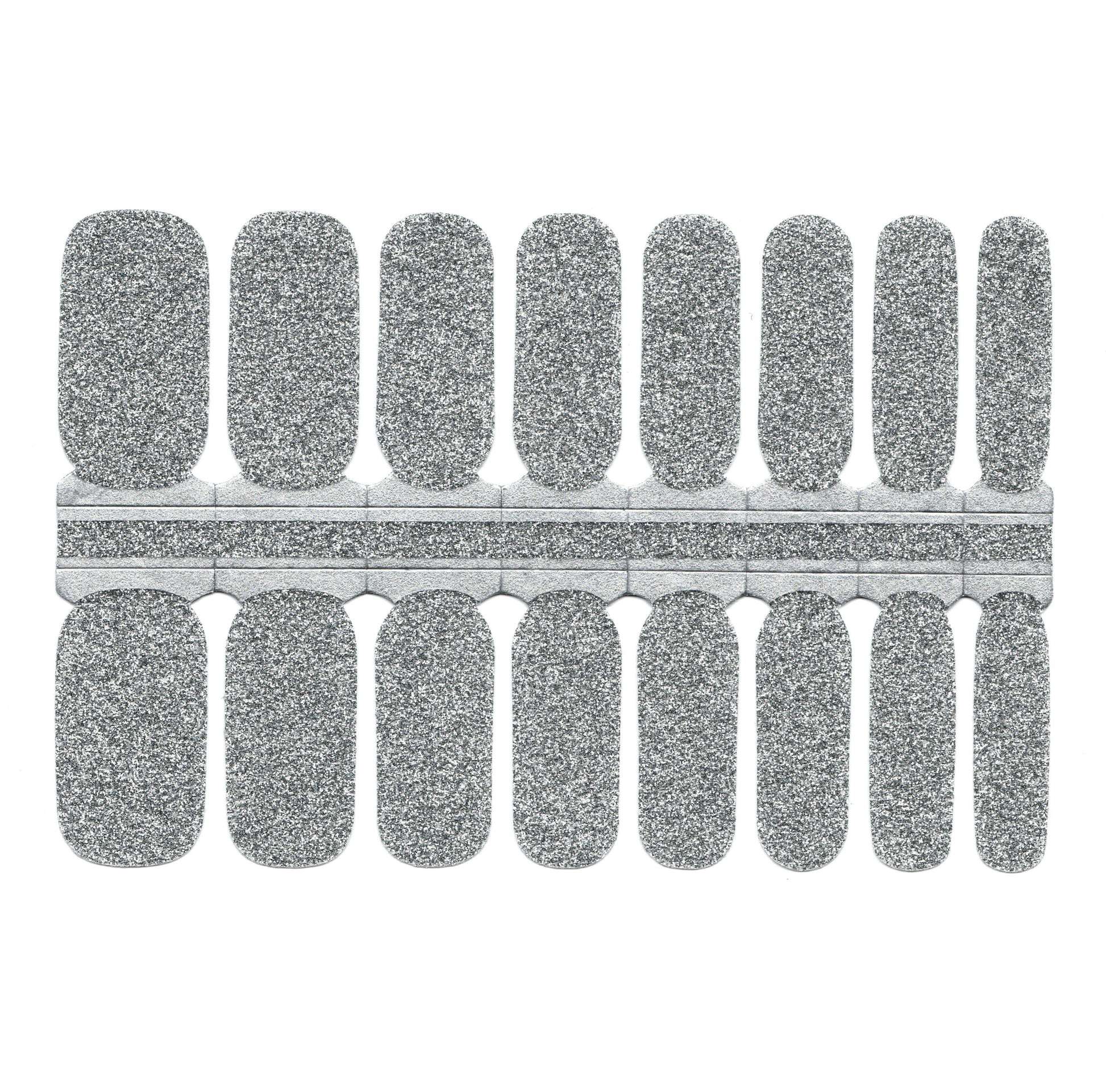 Dark Gray Solid Grey Silver Glitter