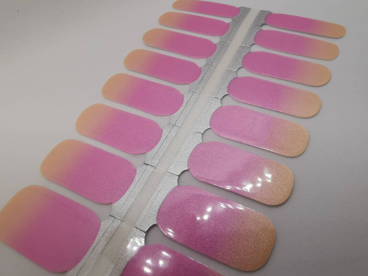 Dark Gray Orange and Pink Ombre Gradient Solid Color with Slight Shimmer