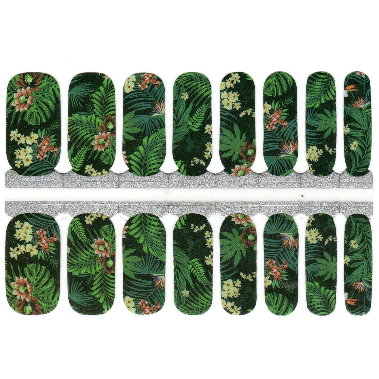 White Smoke Green Rainforest Plants Flowers Jungle