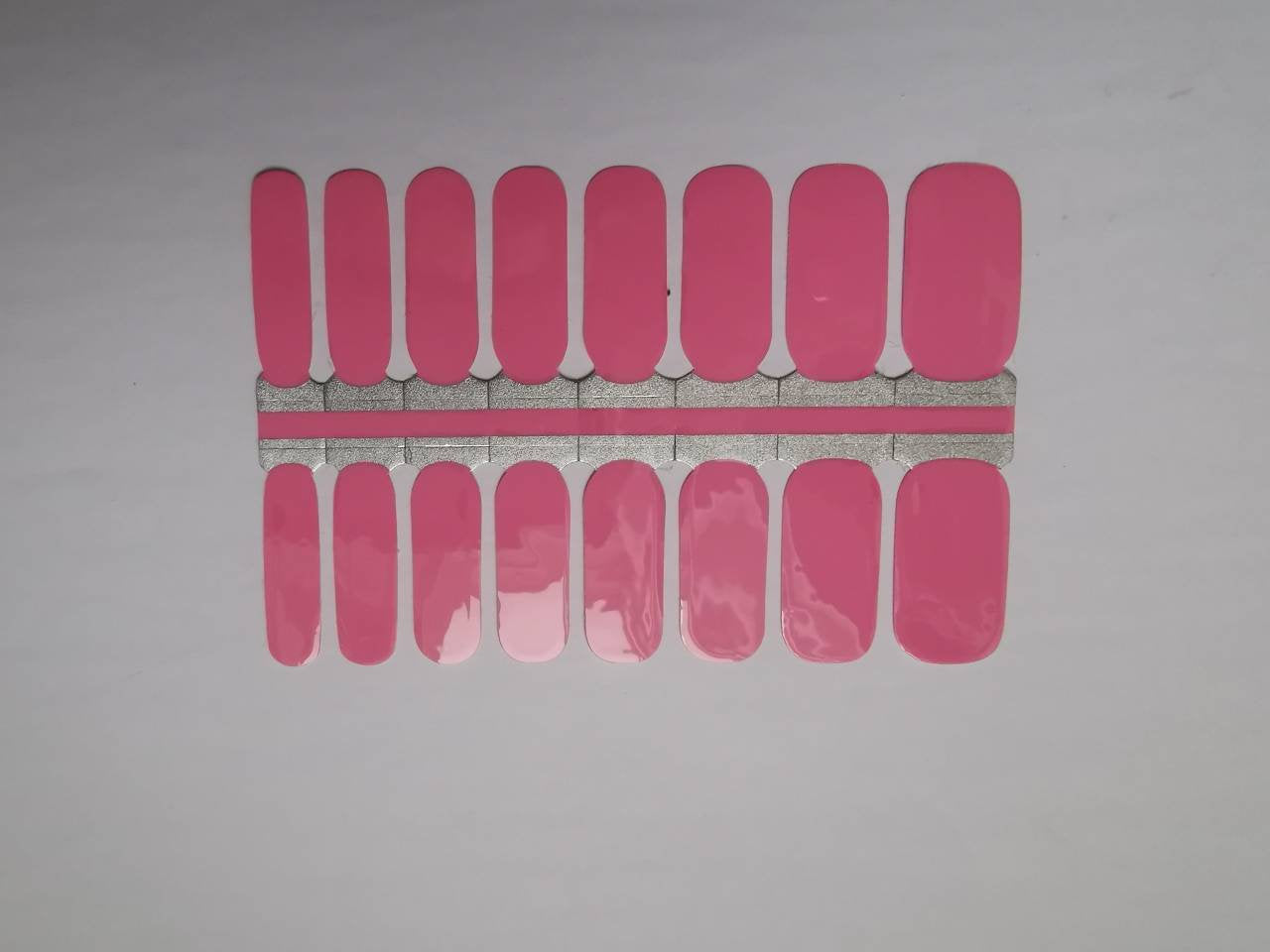 Dark Gray Bubble Gum Pink Solid Color